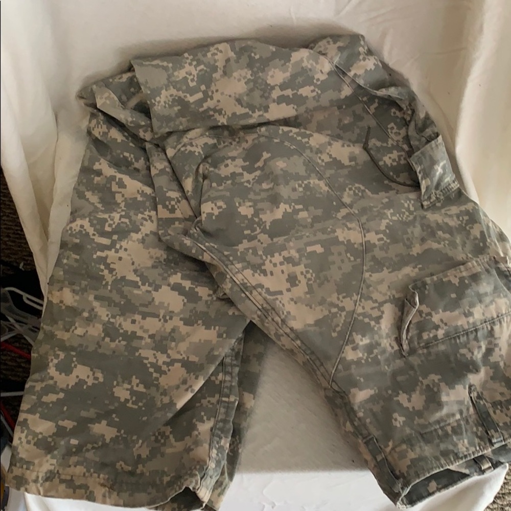Green Digi-Camo Army style men’s pants